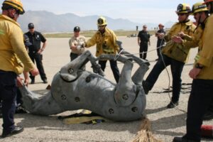 Simulador de Caballo "Lucky" para Practicas de Rescate